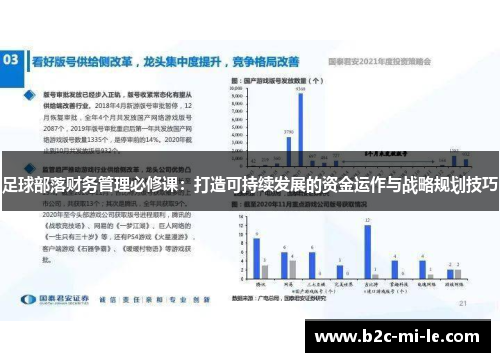 足球部落财务管理必修课：打造可持续发展的资金运作与战略规划技巧